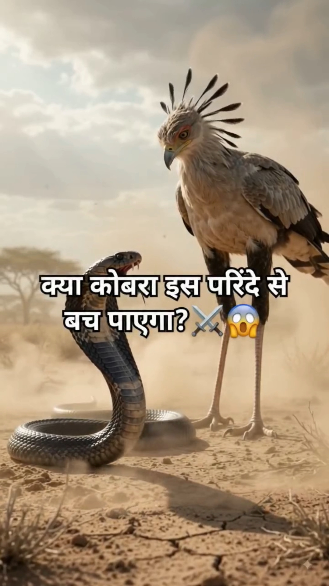 दुनिया का इकलौता पक्षी जो सांपों को कुचलकर मारता है! 😱🐍 #shorts #wildlife #interestingfacts #short