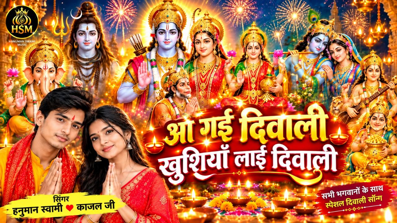 आ गई दिवाली, खुशियाँ लाई दिवाली 🪔 | हनुमान स्वामी काजल | Official Song