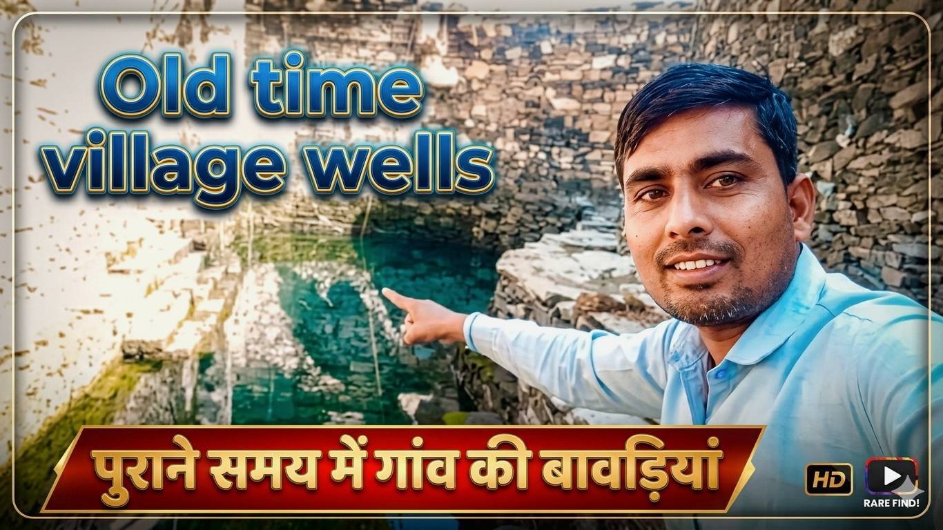 रहस्यमयी और प्राचीन: पुराने समय में गांव की बावड़ियां | Old Time Village Wells & Stepwells