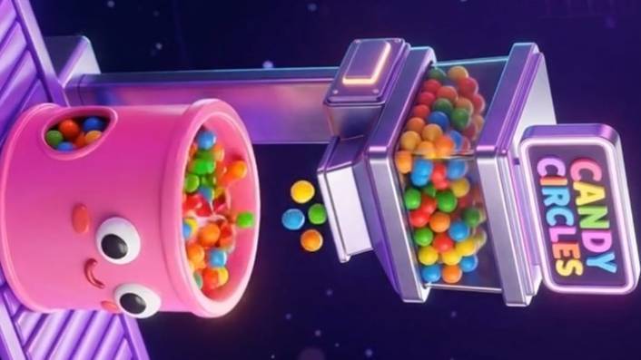 🍬 Candy Conveyor Belt Factory 😍 Satisfying Candy Production! 🍭 #Shorts