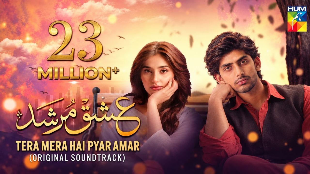 ❤️ 23 MILLION VIEWS 🔥 | Tera Mera Hai Pyar Amar 💕 | Ishq Murshid Love Song 🎶 #Shorts