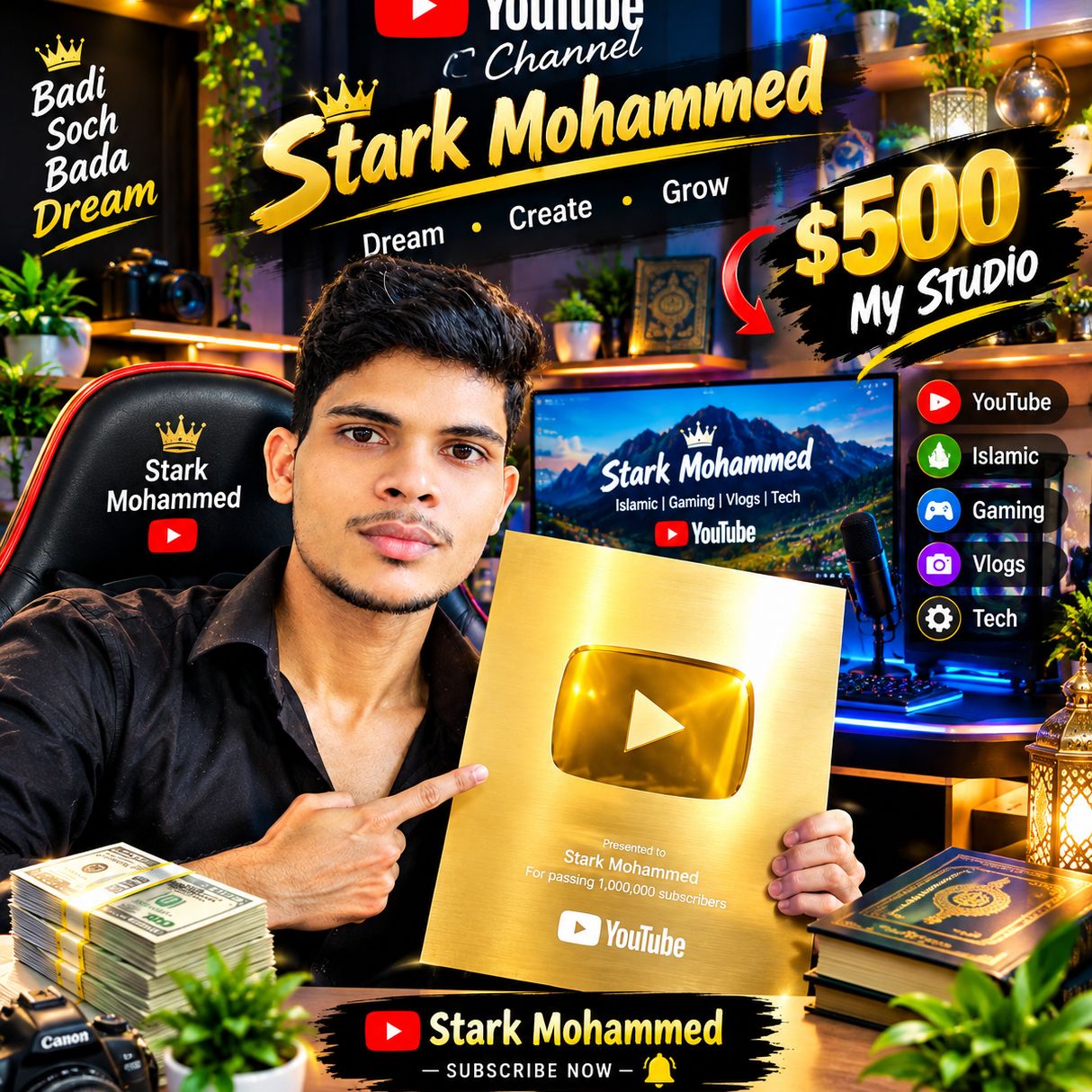 Stark Mohammed Islamic on Bideo