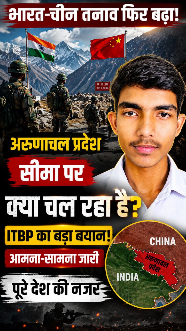 India-China Border Tension 🇮🇳🇨🇳 | Arunachal Pradesh Mein Kya Chal Raha Hai? | ITBP Ka BadaBayan