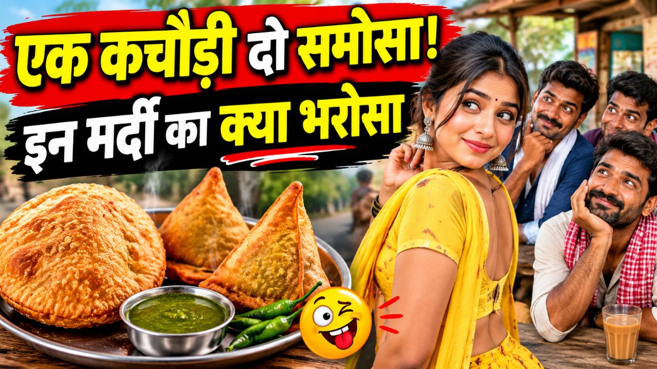 एक कचौड़ी दो समोसा