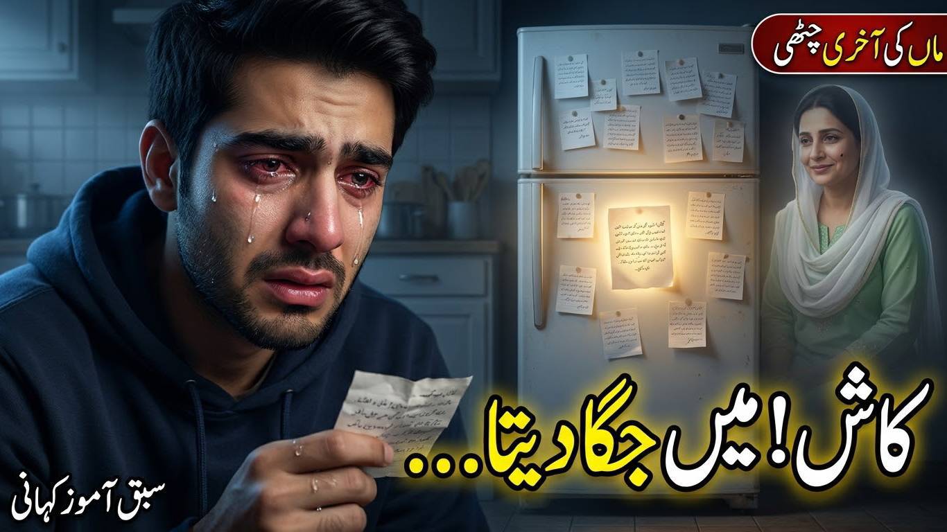 रात को देर से आने वाला बेटा 😢 | Maa Ki Aakhri Pukaar | Sabaq Amoz Kahani