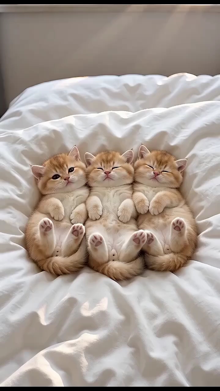 Adorable Baby Kittens Cuddling Together 😻❤️ | Cutest Cat Moments #Shorts