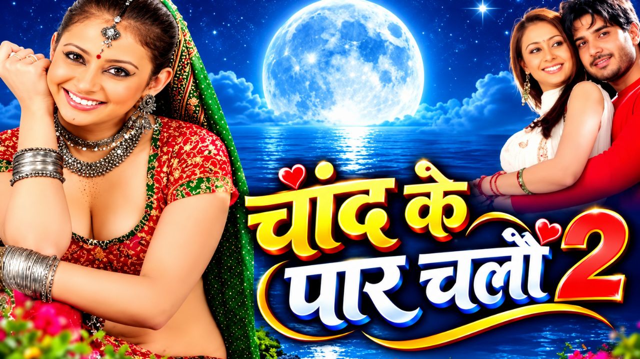 🌙 चलो चाँद के पार चलो ❤️ | Romantic Hindi Song | 90s Bollywood Love Song | AI Music