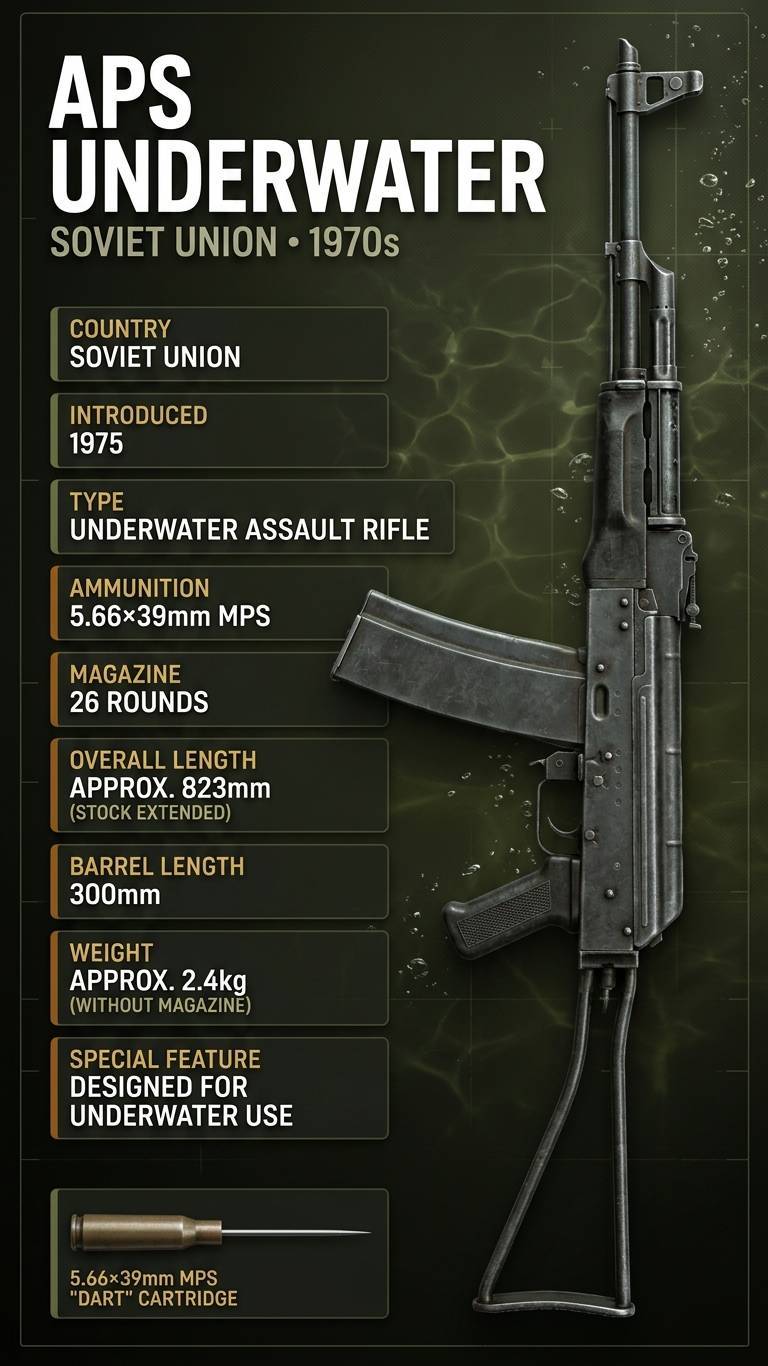 APS Gun 🔥 | History, Design & Interesting Facts
