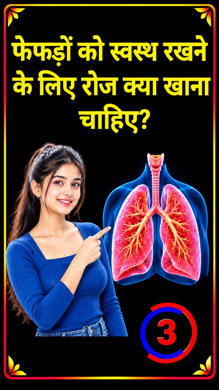 😱 फेफड़ों को स्वस्थ रखने के लिए रोज क्या खाएं? जानिए ये जरूरी बातें! 🫁