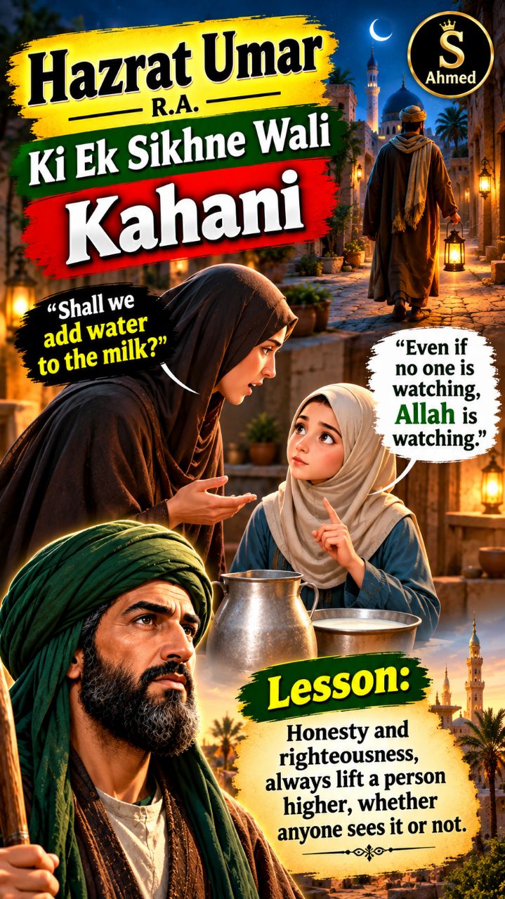 Hazrat Umar R.A ki X sikhane wali kahani S Ahmed

#hazratumarbinkhattab #kahani #lifelessons #viralr