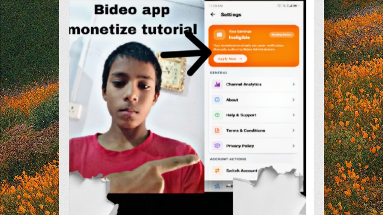 Bideo app monetize tutorial