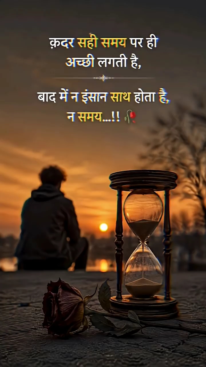 Bad Me Na Insan Sath Hote Hai Na Samay 🥀💯