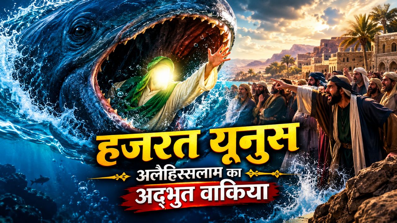Jab Nabi Machli Ke Pet Mein Gaye | Hazrat Yunus AS True Islamic Story