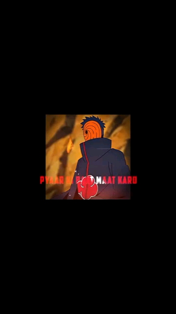 Obito Uchiha video edit from Naruto anime