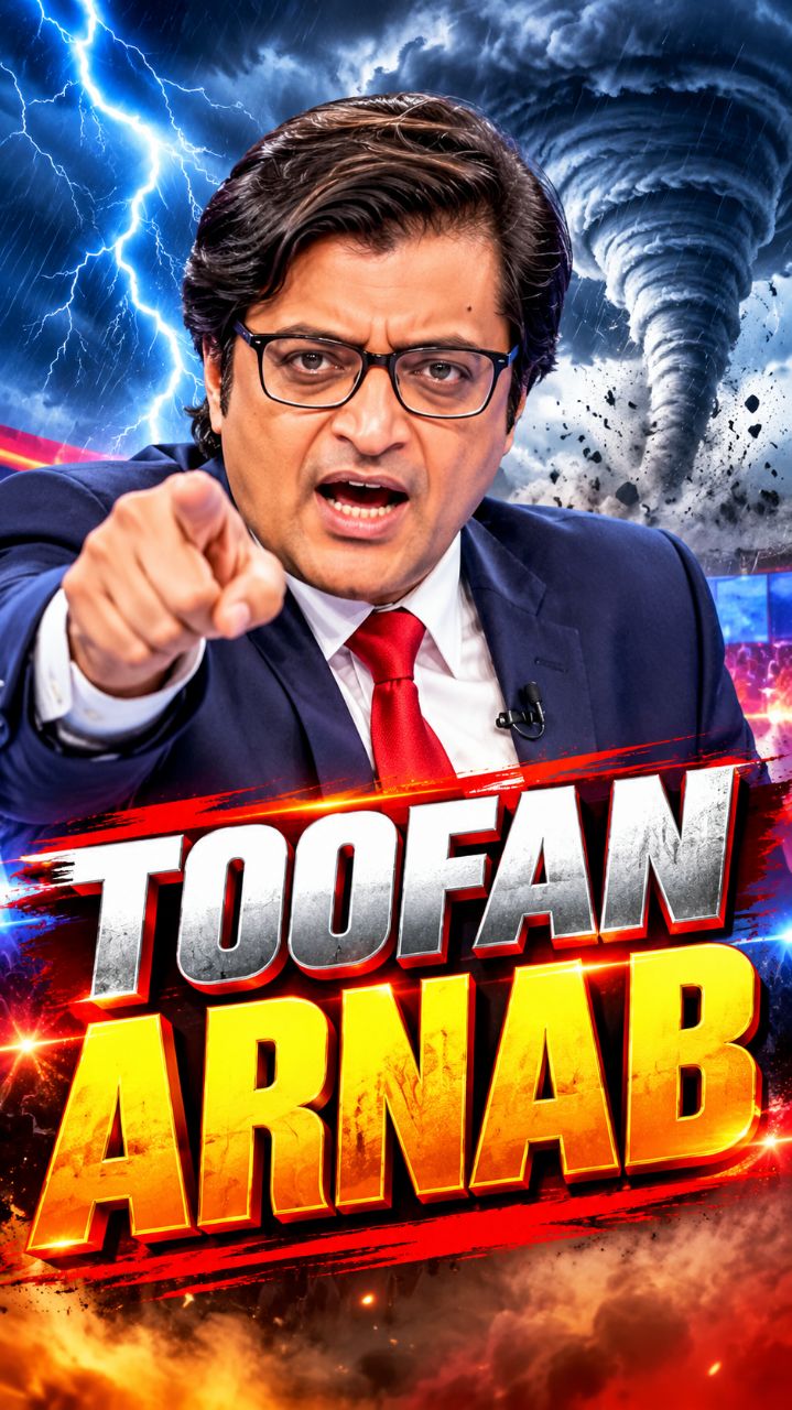 Toofan Arnab 🔥 Arnab Goswami का दमदार अंदाज़! #Shorts