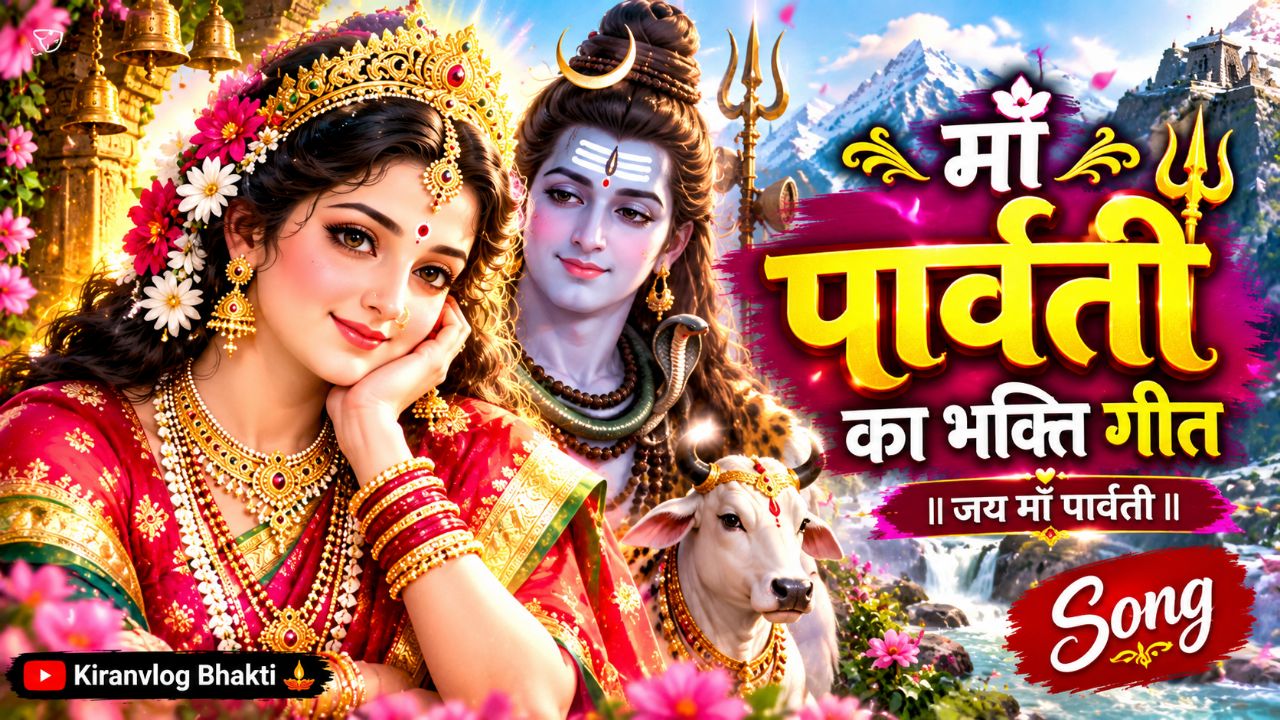 🌺 माँ पार्वती की दिव्य रसोई 🙏 | महादेव और माता पार्वती की सुंदर लीला 🔱 | Kiranvlog Bhakti