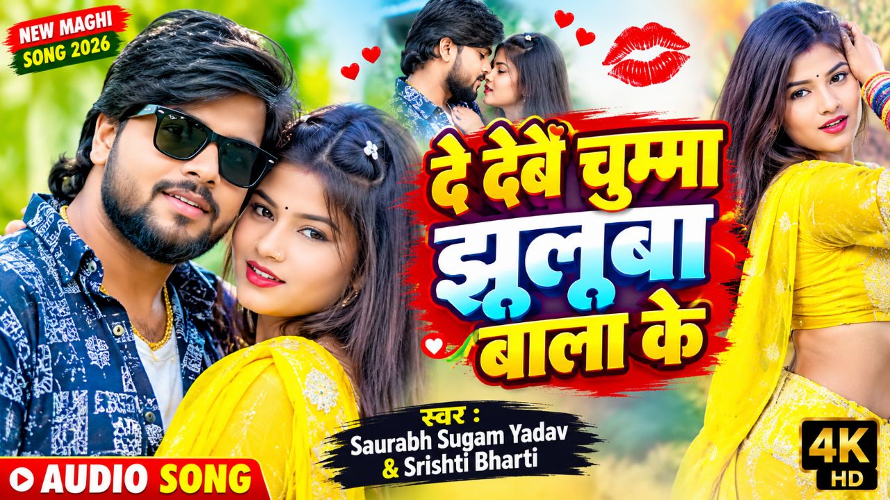 🔥 दे देबै चुम्मा झूलूबा बाला के ❤️ | Saurabh Sugam Yadav & Srishti Bharti | New Maghi Song 2026 | O