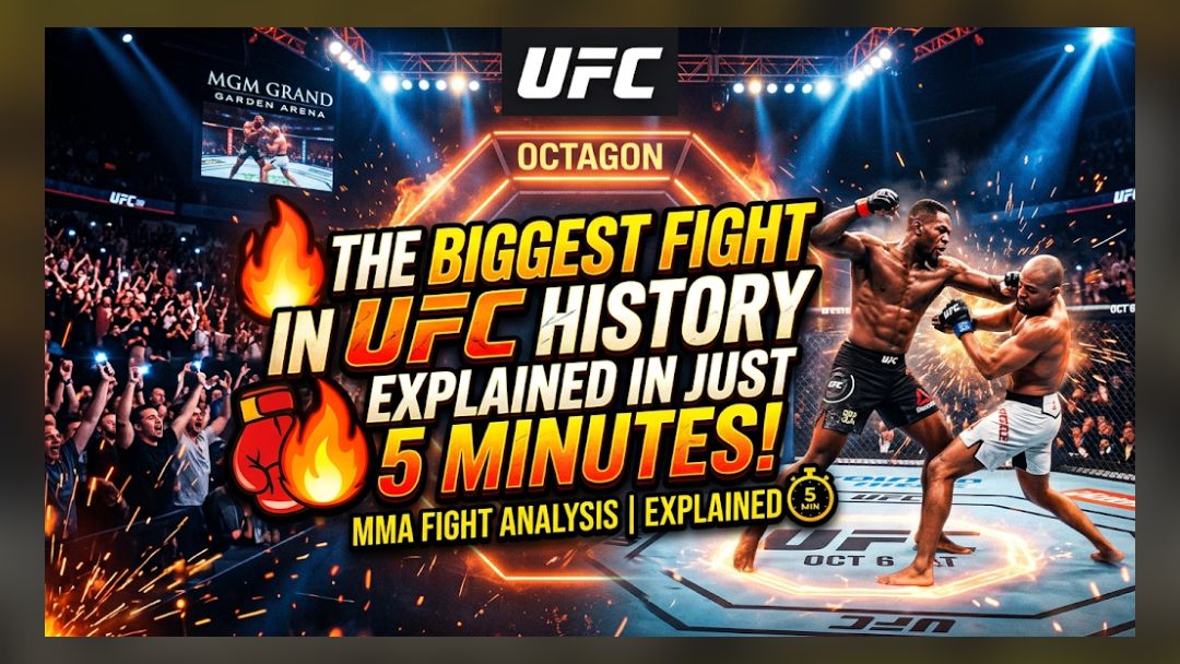 The Biggest Fight in UFC History Explained in Just 5 Minutes! 🥊🔥