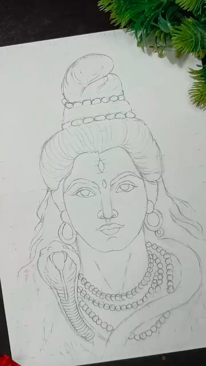 Lord Shiva Drawing 🔥♥️