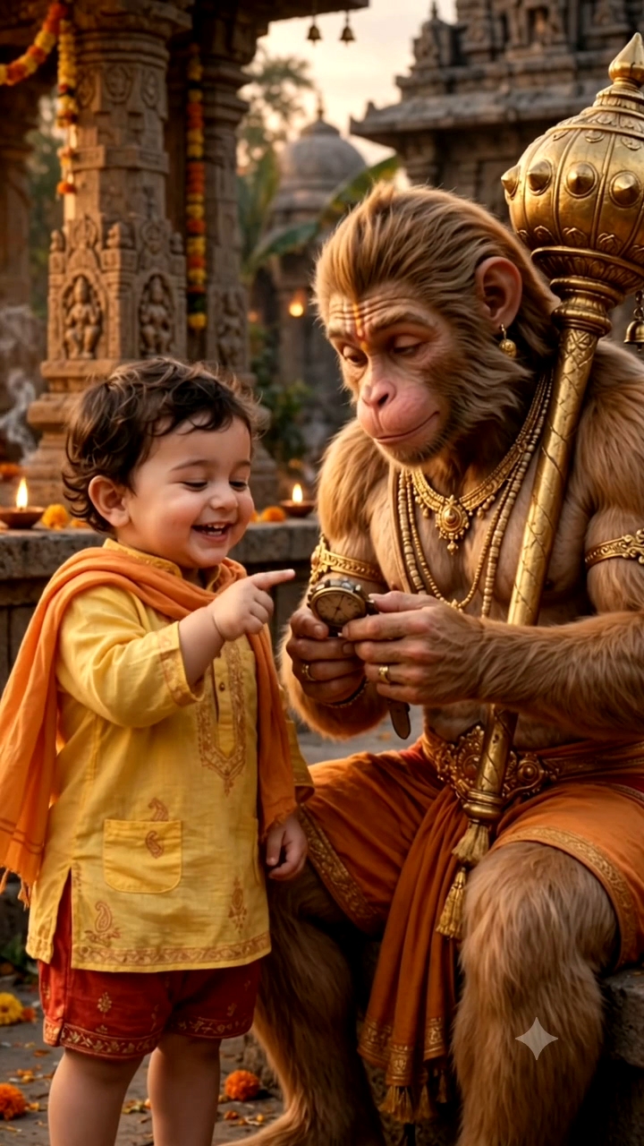 बेबी ने हनुमान जी को थमा दिया पार्टी का बिल 😂🤣 | #shorts