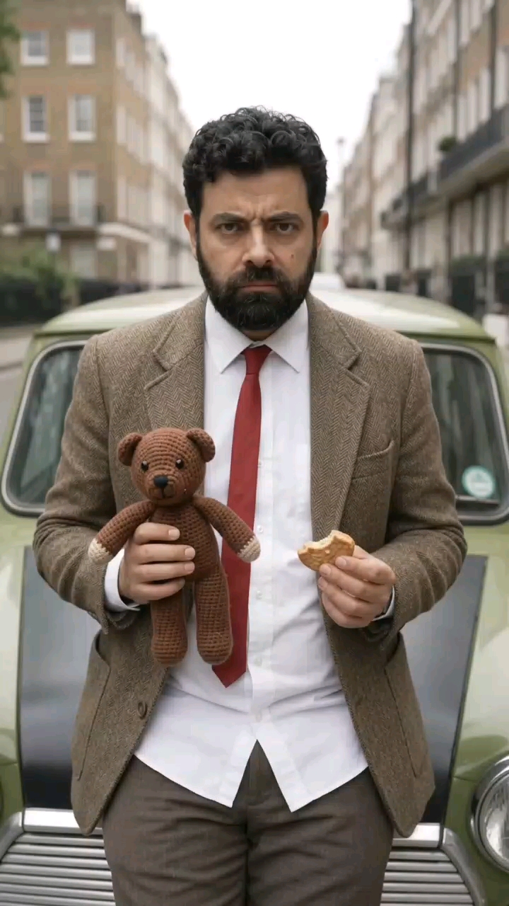 😂 A Grown Man and His Teddy Bear 🧸🤣