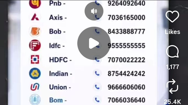 Aap bank statement of account check karna chahiye tha ya number