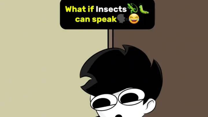 😂 What If Insects Could Talk? 🐜🤣 | Funny Cartoon #Shorts