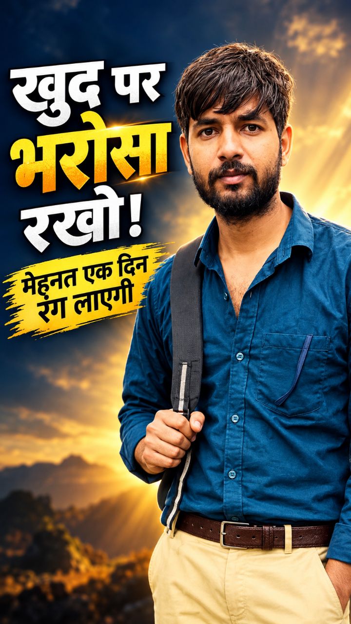 🔥 खुद पर भरोसा रखो 💯 मेहनत एक दिन रंग लाएगी | Motivational Video #shorts