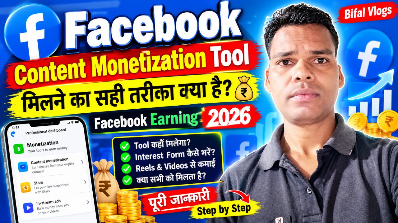 Facebook Content Monetization Tool मिलने का सही तरीका क्या है? 💰 | Facebook Earning 2026