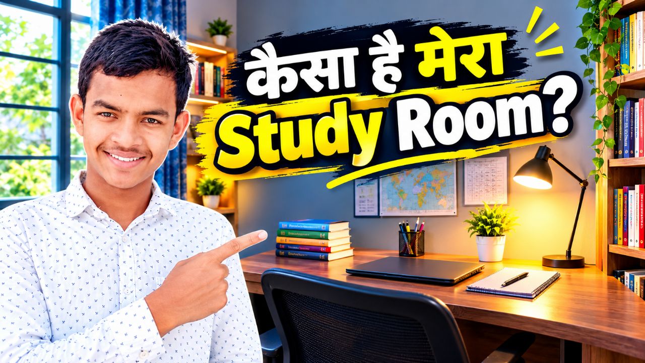 कैसा है मेरा स्टडी रूम / Study Room Tour #Bideo #trending #viralvideo