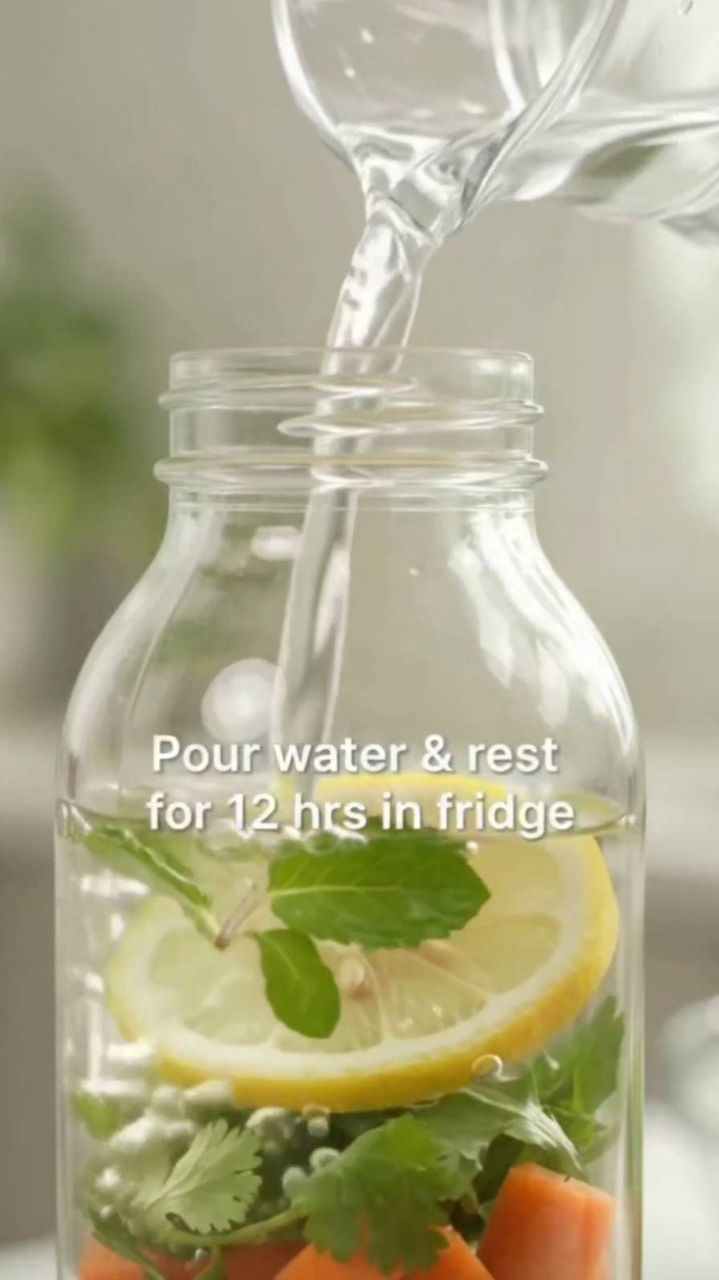 Cucumber Mint Water For 7 Days