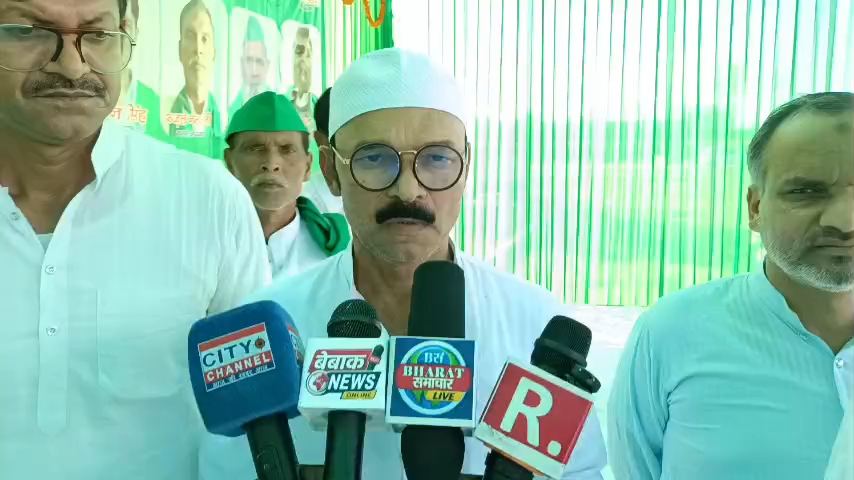 मुरादाबाद के अगवानपुर में गरजे राकेश टिकैत सरकार पर साधा निशाना बोले देश में सब कुछ ठीक नहीं मुरादाब