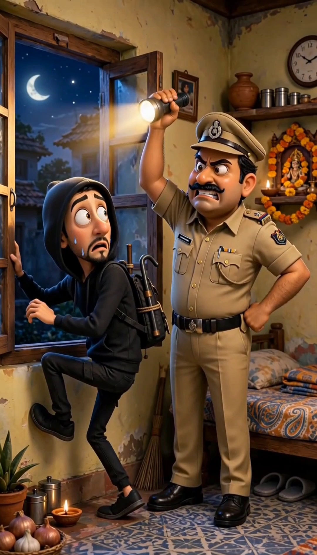 চোর পুলিসকে কিভাবে বোকা বানালো