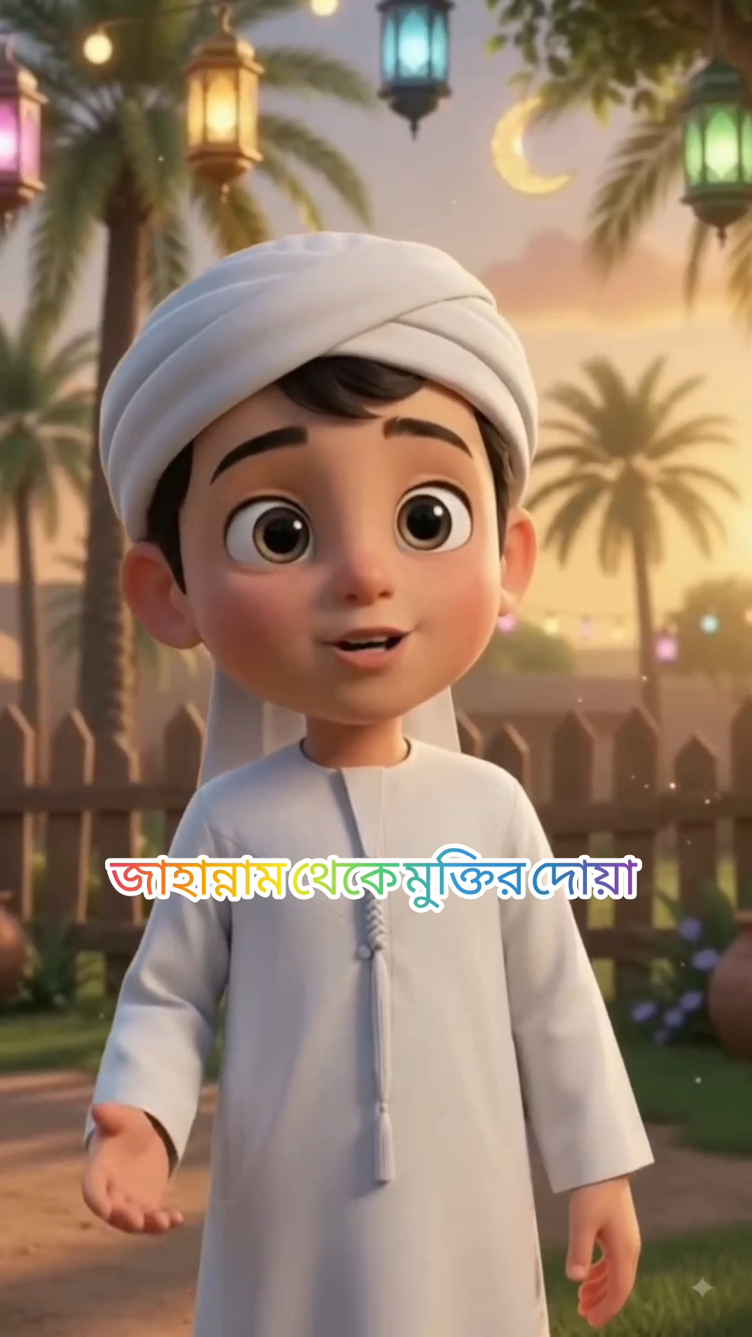 জাহান্নাম থেকে মুক্তি পাওয়ার দোয়া 🤲