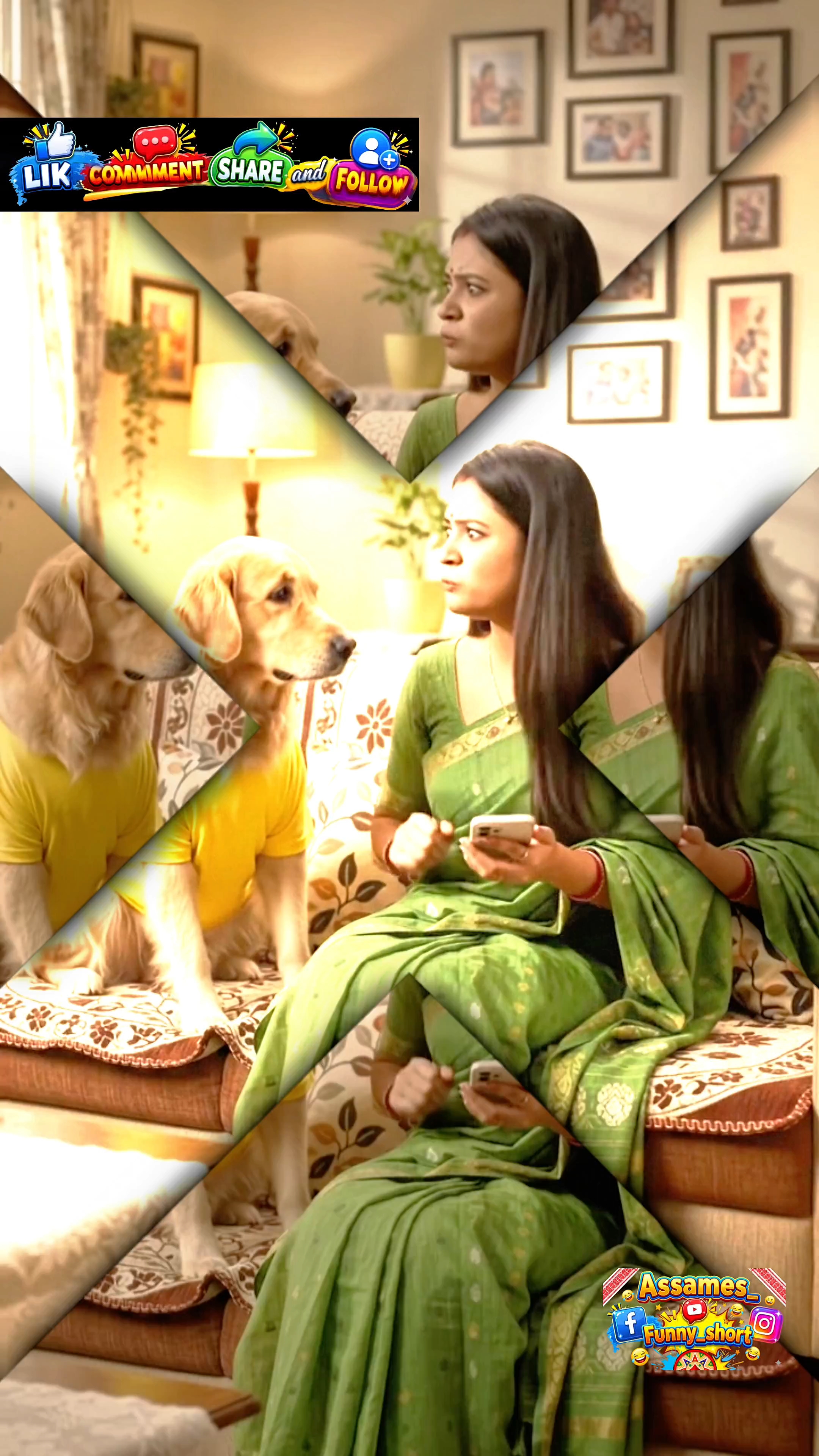 Dog 🐕🐶🐕 Female Assames funny 🤣🤣🤣 Short #AssassinsCreedOdyssey #viralreelsシ #shorts #doglovers