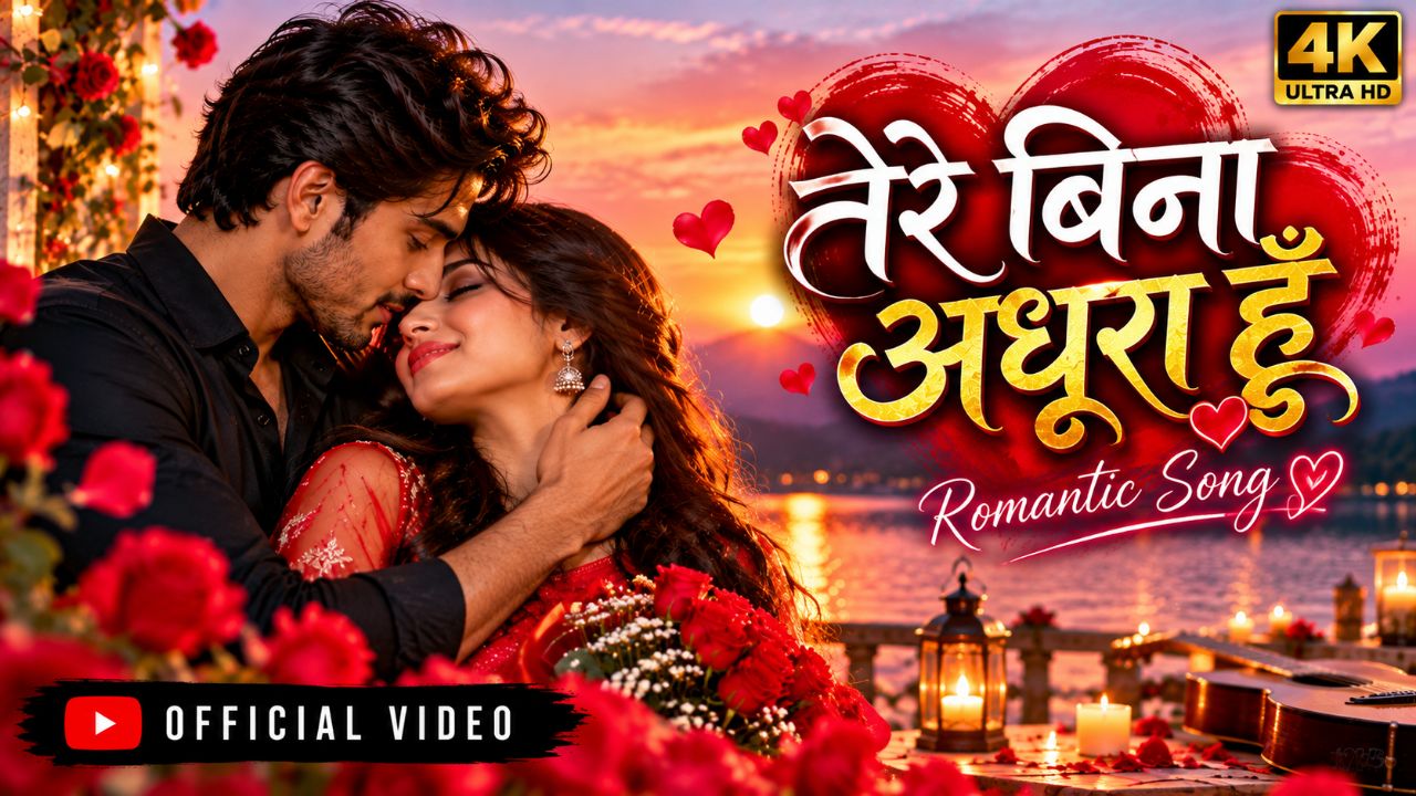 तेरे बिना अधूरा हूँ ❤️ | New Hindi Romantic Song 2026 | Heart Touching Love Song 💕