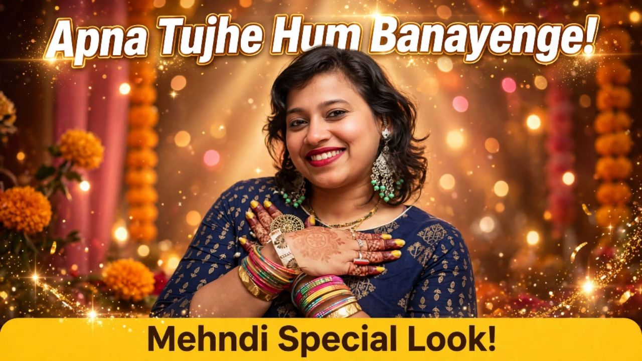 Festive Mehndi & Classic 90s Vibes! 🪔✨