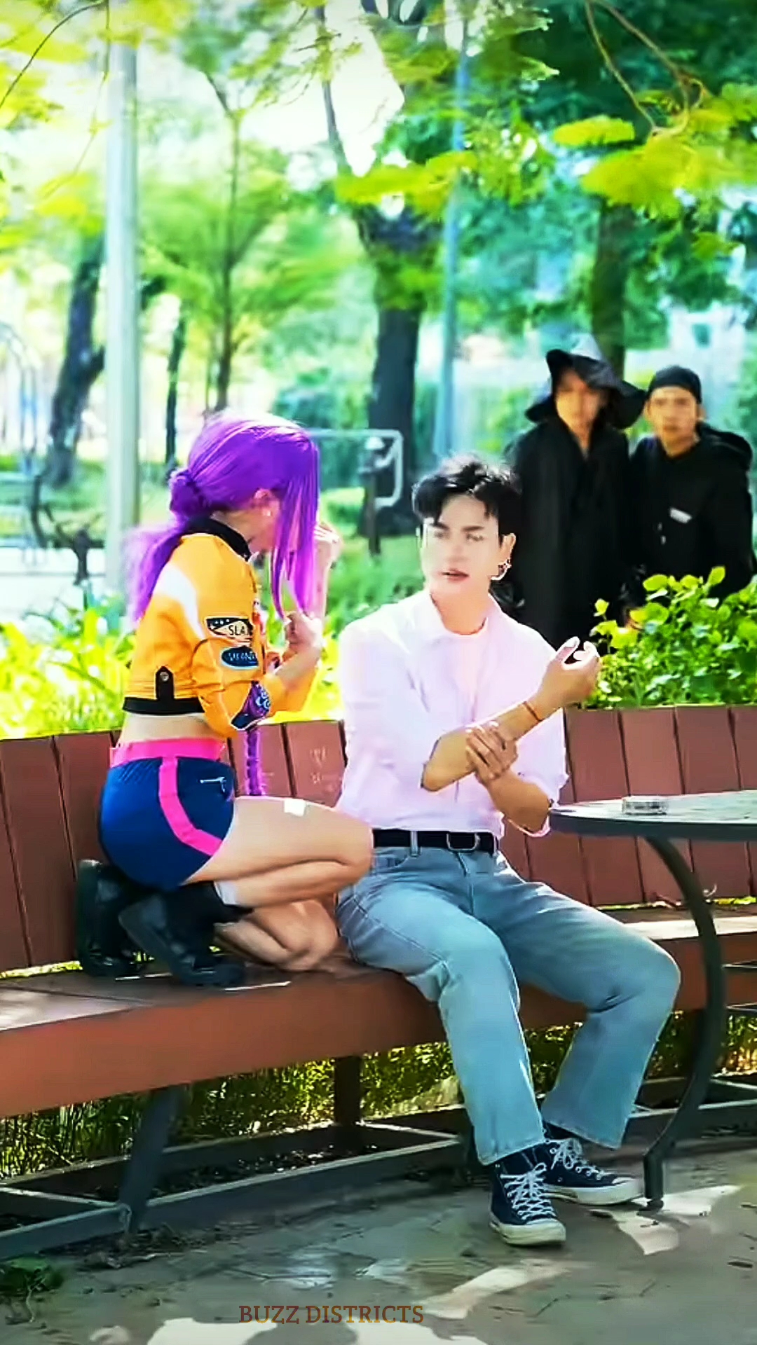 My Boyfriend Is A Demon… But A Good One! 😈❤️ #funnyvideo #comedyvideo #schoolcrush #schooldrama