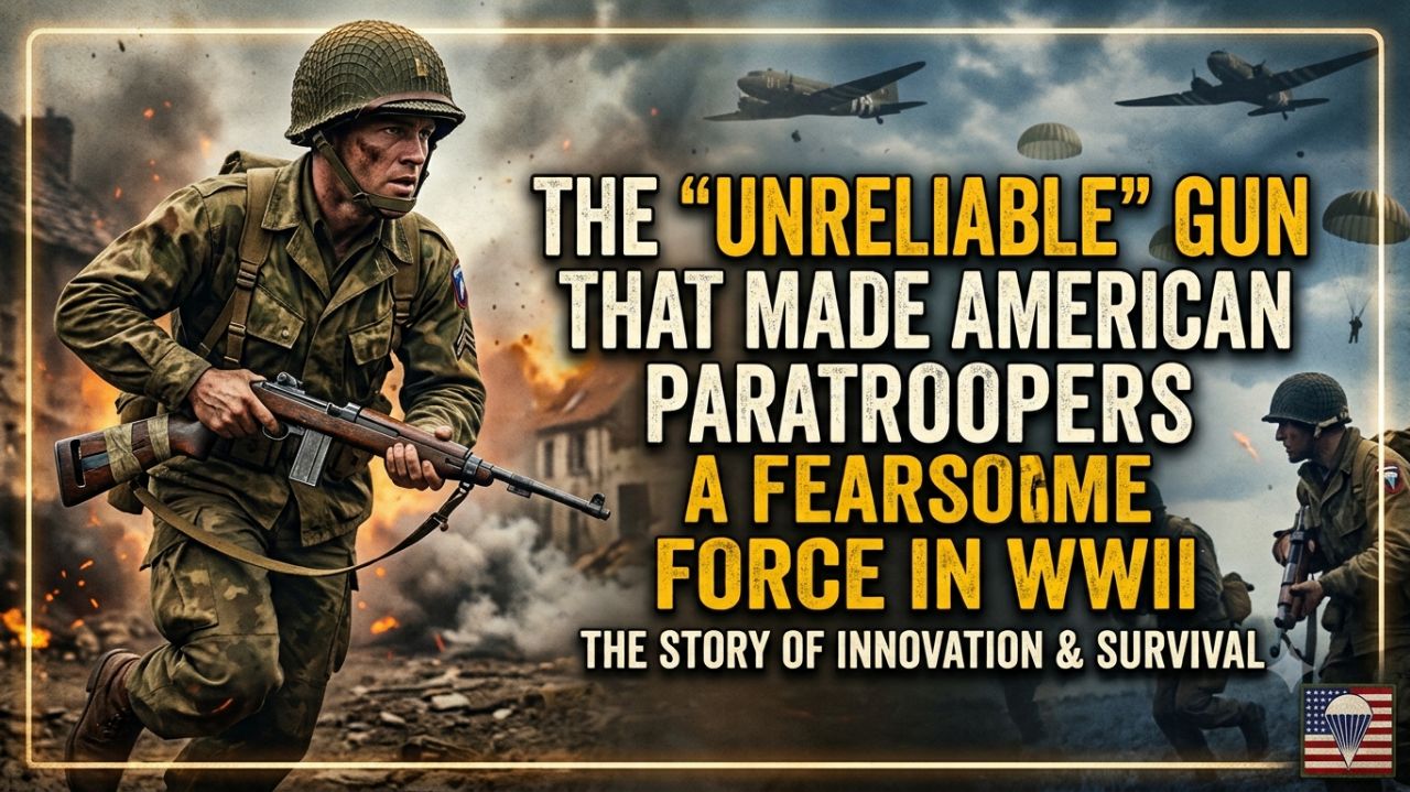 How One Gunsmith's "Unreliable" Gun Made U.S. Paratroopers Deadlier Than Ever