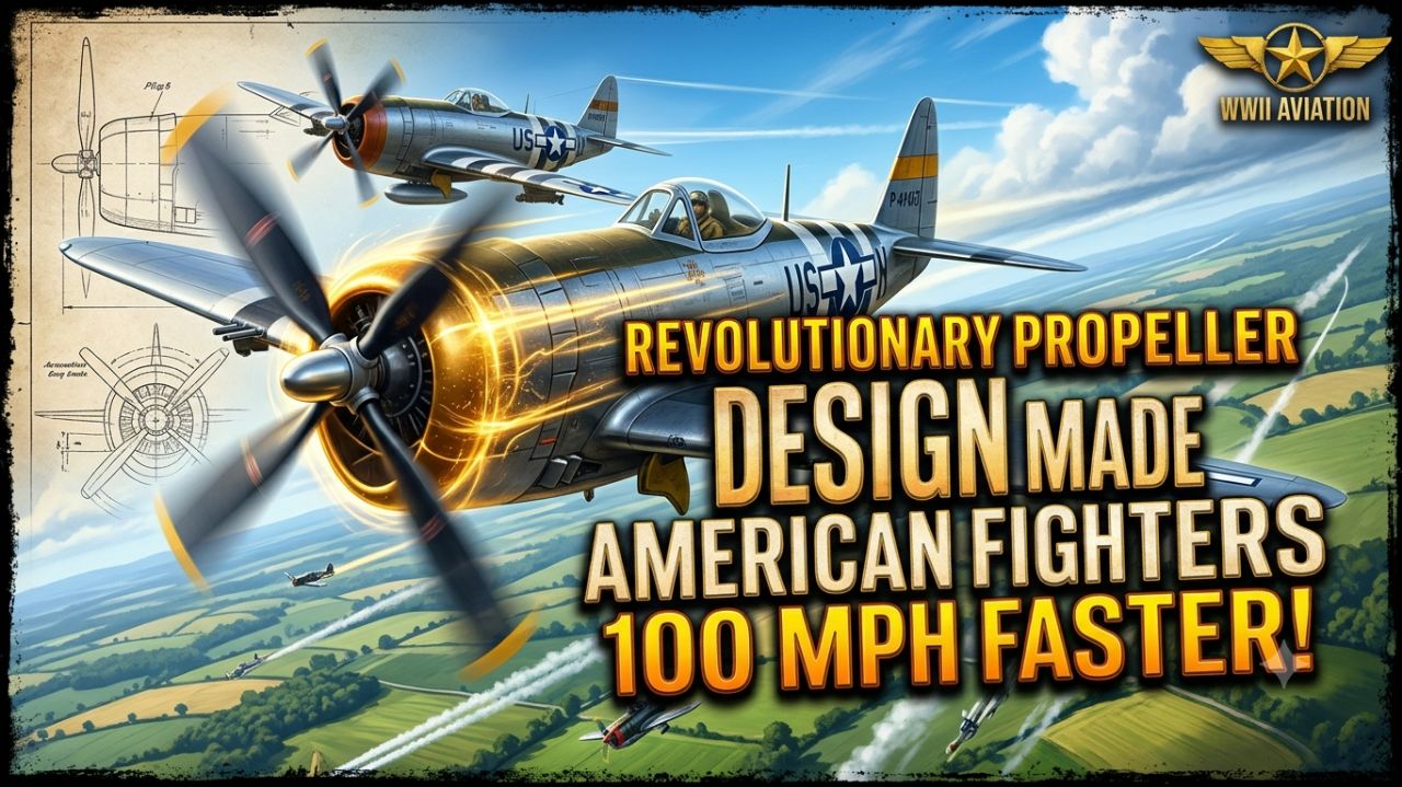 How One Engineer's "Impossible" Propeller Design Made US Fighters 100 MPH Faster