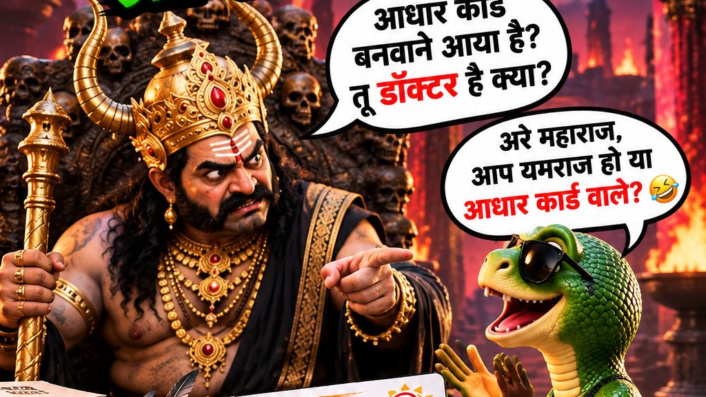 साँप ने कर दी रावण की बेइज्जती 😂🐍🔥