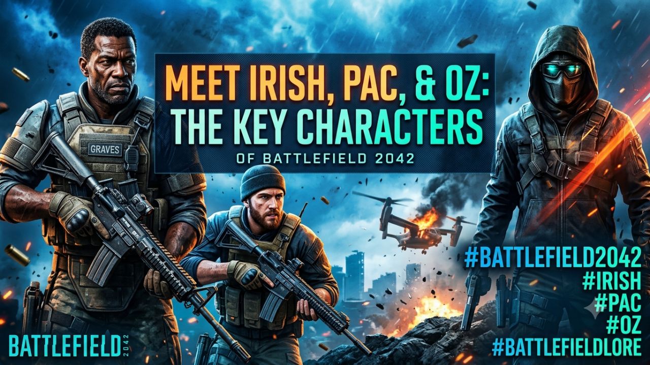 Who are Irish, Pac, and Oz | Battlefield 2042