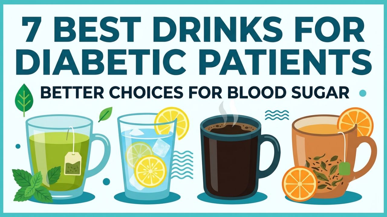 7 Best Drinks for Diabetic Patients
| Better Choices for Blood Sugar
