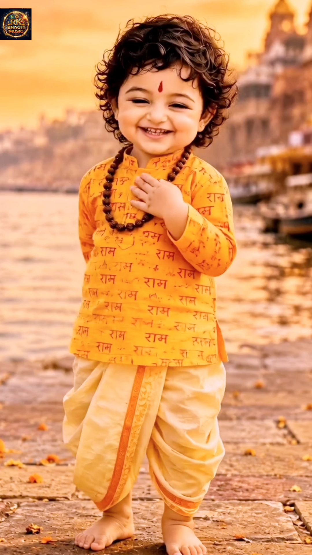 Cute baby bhakti 🕉️on me to satsang gaya guruvani suni 🕉🌳🌺🌻 # #tranding #bhaktishort#shortsfeed