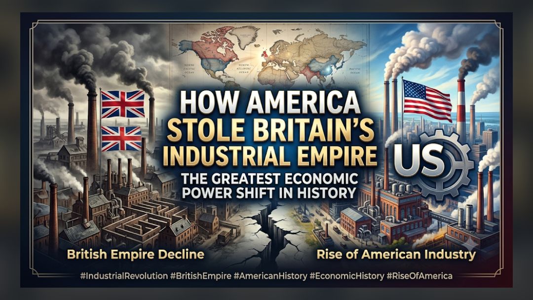 How America Stole Britain's Industrial Empire | The Greatest Economic Power Shift in History
