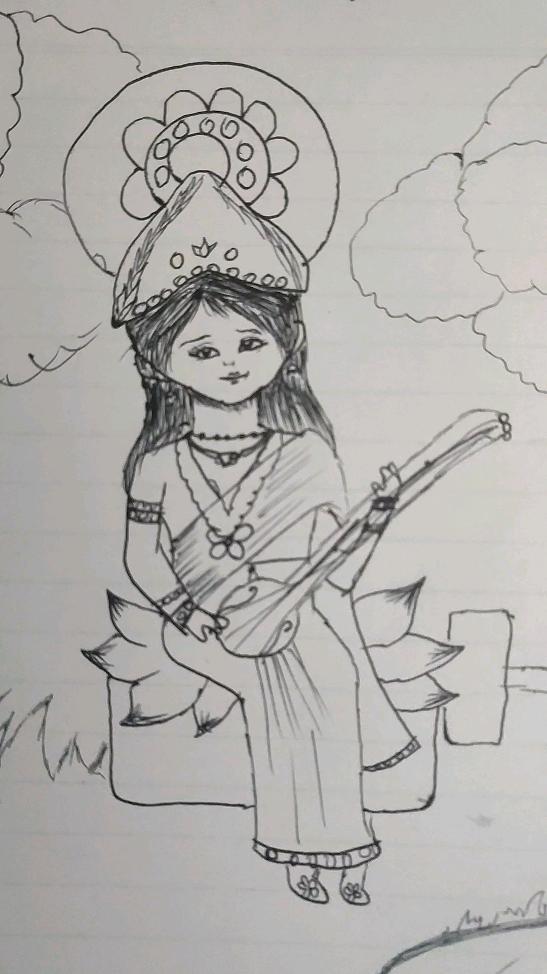 बच्चे  की कल्पना