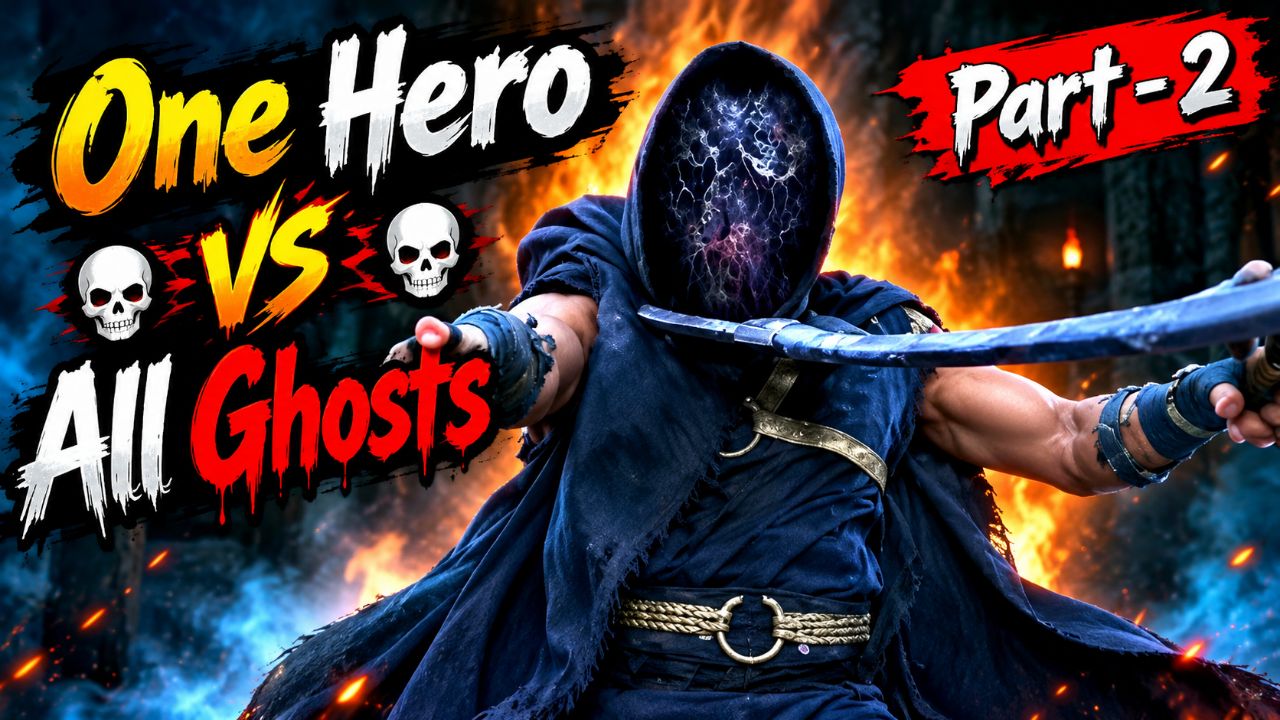 💀 एक हीरो पड़ा सभी भूतों पर भारी! 😱🔥 | One Hero vs All Ghosts | Part 2