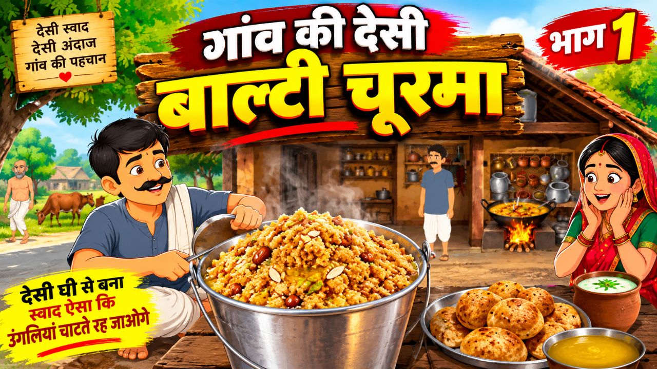 Gaon ki दाल बाटी भाग 4 हिंदी कहानी