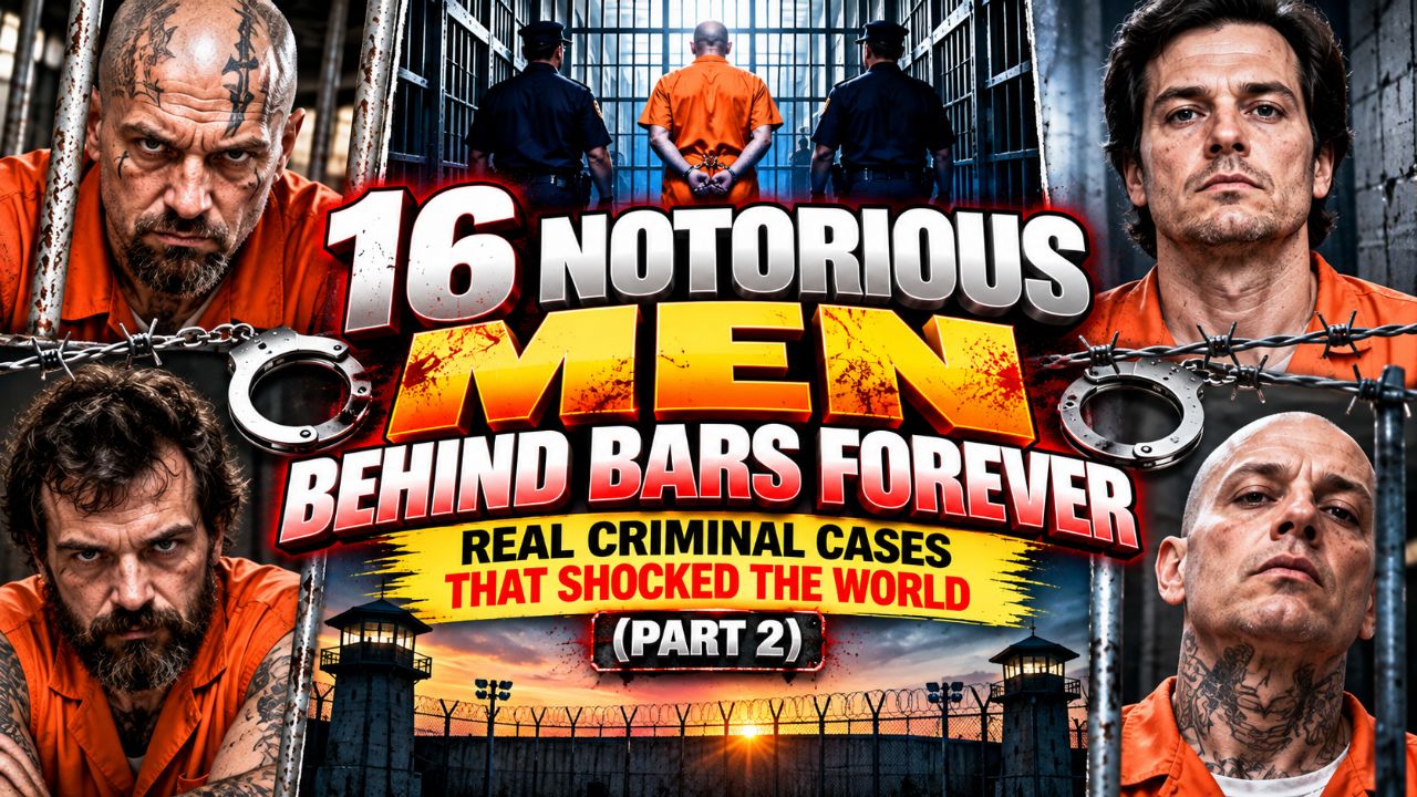 16 Notorious Men Behind Bars Forever | Real Criminal Cases That Shocked the World (Part 2)