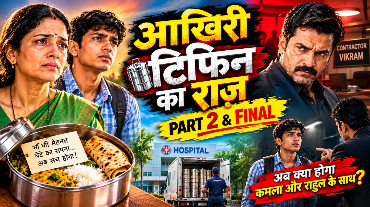 😱 आखिरी टिफिन का राज़ खुल गया! क्या विक्रम को मिलेगी सज़ा? 🔥 | PART 2 & FINAL 🎬 | दिल छू लेने वाल